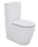 JD-10022+11112 Bathroom Toilet Dual Flush White Ceramic Modern Toilet