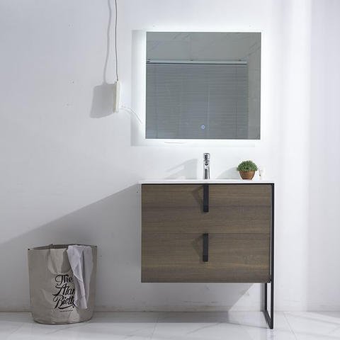 JD-MDG1805-800 Bathroom Mirror Cabinet with Lights And Shaver Socket Bathroom Cabinets for Sale