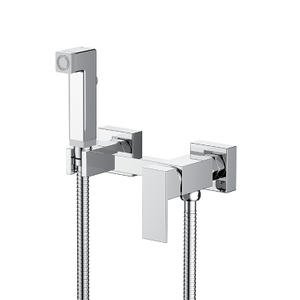 CROCUS Series Wall-mounted Bidet Mixer with Hand Spray