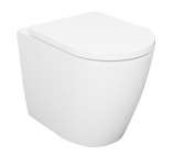 JD-10622 One-Piece Normal Rimless Toilet, White