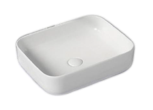JD-13403 Bathroom Sink with Rectangular Wash Basin for Bathroom