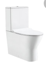 JD-10027+11117 Two-Piece Dual Flush Toilet, Cotton White